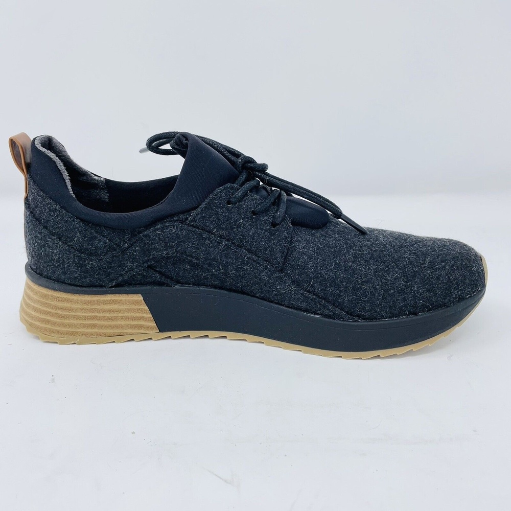 Dr Scholls Robin Fashion Flannel Sneakers in Black Womans Shoes SZ 6.5 M